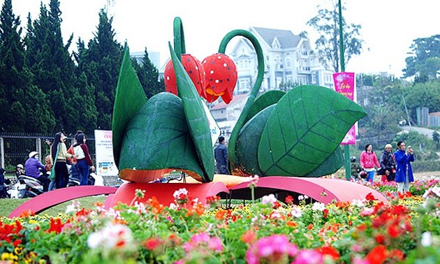 Le festival des fleurs à Dalat