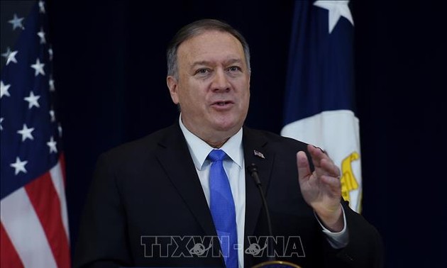 Mike Pompeo s'est entretenu avec le président du Parlement irakien Mohammed al-Halboussi