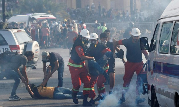 Liban : décès d'un policier et une centaine de blessés en marge des manifestations