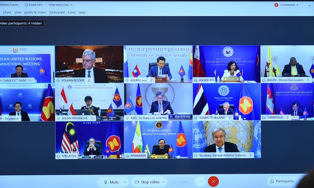 ASEAN 2020: Conférence entre les ministres des Affaires étrangères de l’ASEAN et l’ONU 