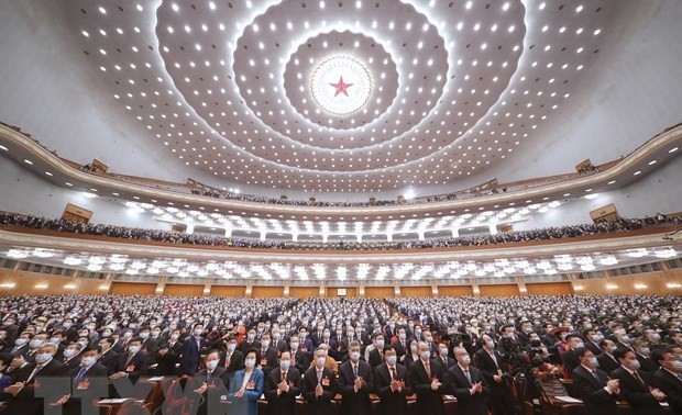 Clôture de la 4e session du 13e Comité national de la Conférence consultative politique du peuple chinois