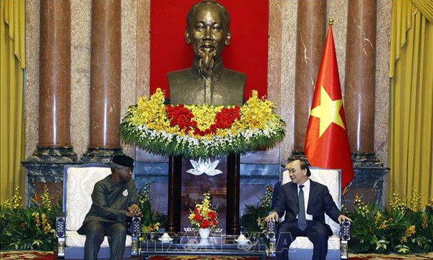 Nguyên Xuân Phuc reçoit le vice-président du Nigéria