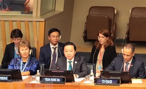 Conférence sur l’eau de l’ONU: Trân Hông Hà fait part des approches du Vietnam