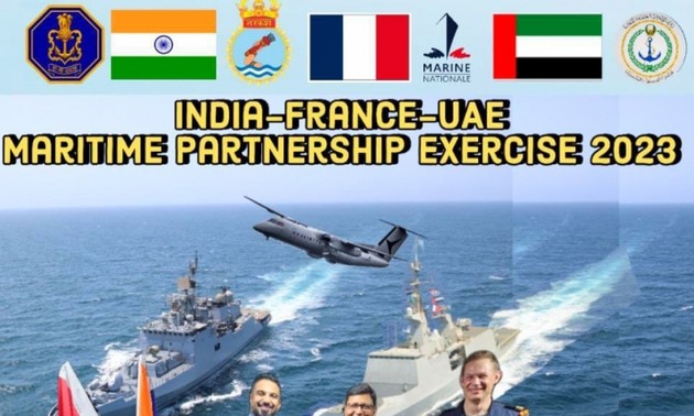 France-Inde-EAU: premier exercice maritime conjoint trilatéral