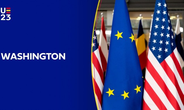 Clôture du sommet États-Unis-Union européenne