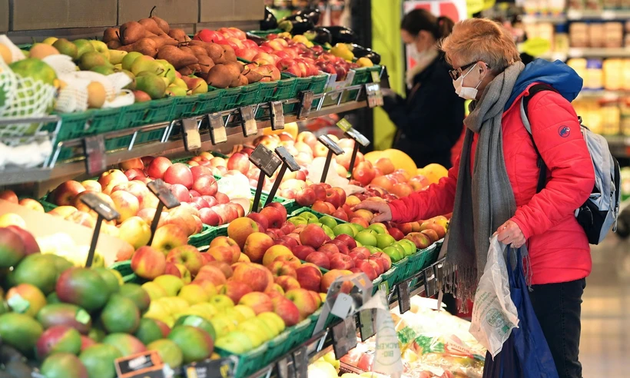 Zone euro: l’inflation en léger recul à 2,8% sur un an