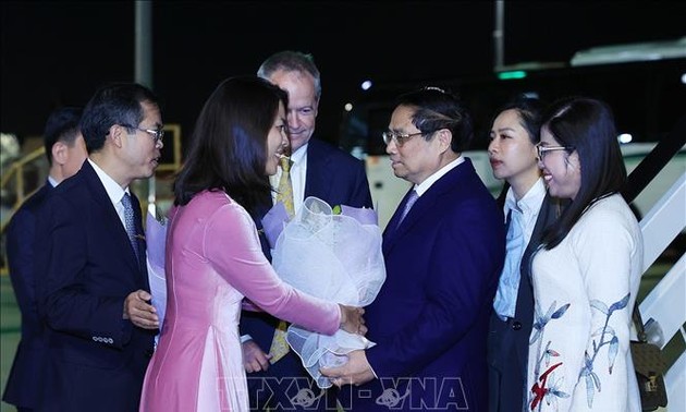 Arrivée de Pham Minh Chinh à Melbourne 