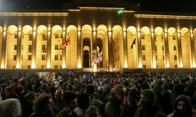 Géorgie: manifestations massives contre le report de l’adhésion à l’Union européenne