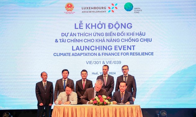 12 millions de dollars pour lutter contre le changement climatique à Thua Thiên-Huê