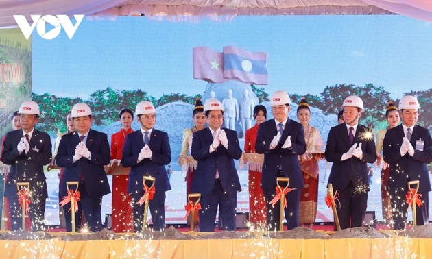 Vientiane: lancement du projet du Parc de l’Amitié Laos-Vietnam