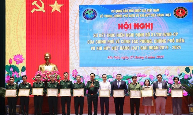 Le Vietnam renforce sa lutte contre la prolifération des armes de destruction massive