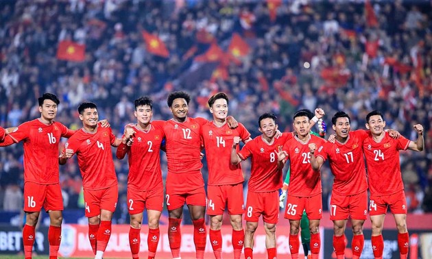 L’équipe nationale de football masculin du Vietnam progresse de 5 places dans le classement mondial