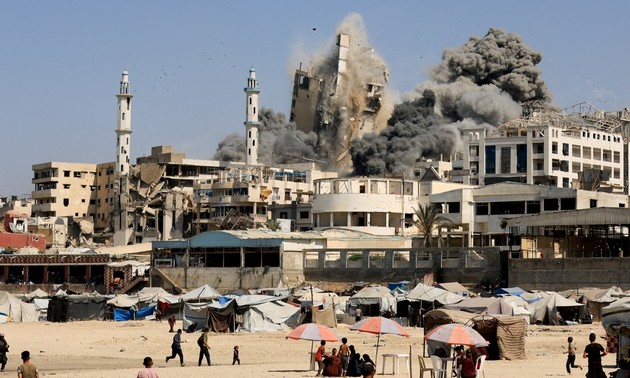 Israël lance une frappe de grande ampleur sur la bande de Gaza