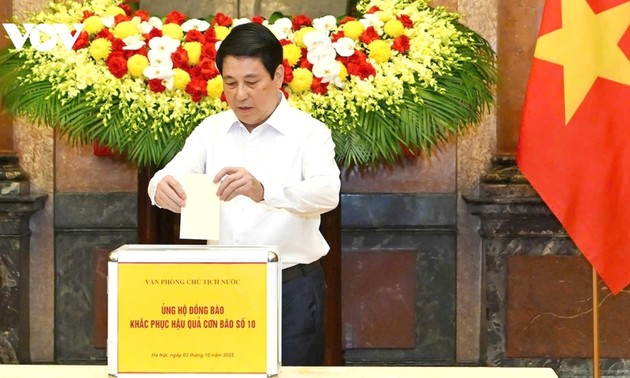 Typhon Bualoi: Le Bureau présidentiel se mobilise pour les sinistrés