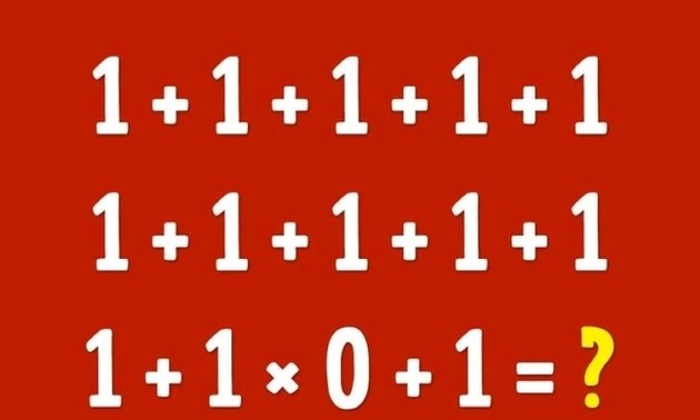 Bài toán tiểu học khiến nhiều người chịu thua