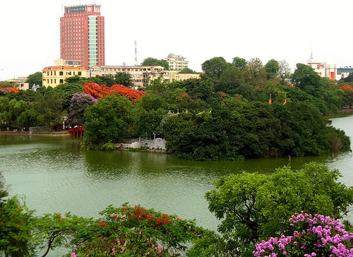 Musim panas di kota Hanoi, Vietnam