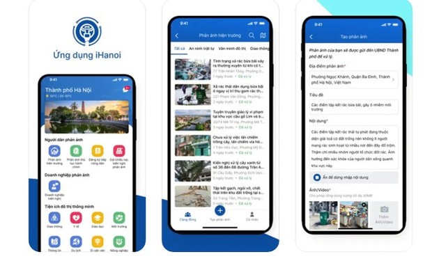 Hanoï va lancer l'application iHaNoi