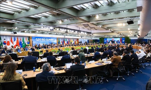 Les dirigeants du G20 adoptent une déclaration commune