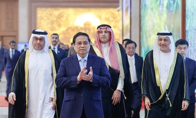 Pham Minh Chinh rencontre les ambassadeurs d’Arabie saoudite, des Émirats arabes unis et du Qatar