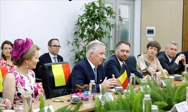 Le roi des Belges à Quang Ninh