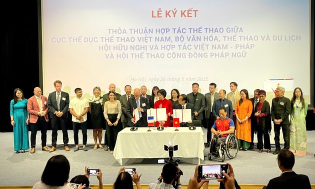 La France et le Vietnam unissent leurs forces pour hisser le sport vietnamien de haut niveau au sommet