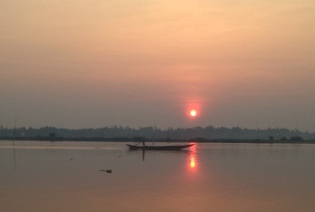 Заря над рекой Нятле