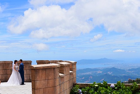 Романтичный курорт Бана в свадебный сезон