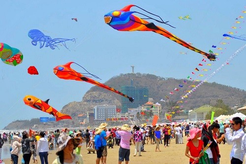 Clôture du festival international de cerfs-volants 2016