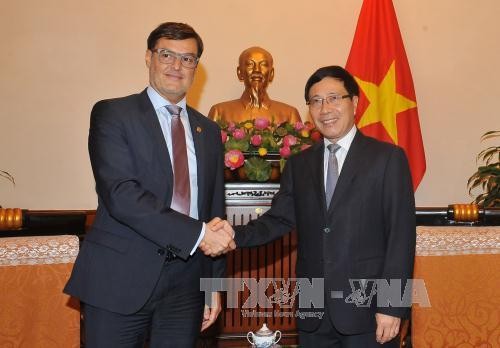 Une délégation diplomatique du Vénézuéla en visite au Vietnam 