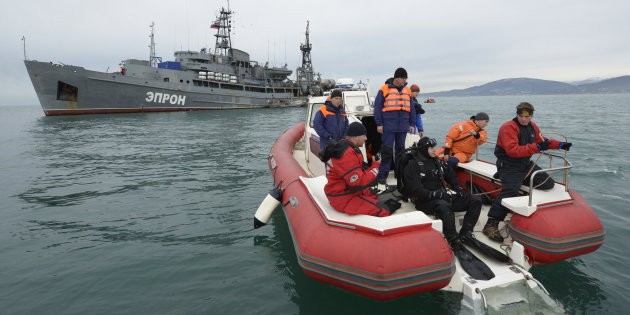 La deuxième boîte noire de l'avion russe qui s'est écrasé en mer Noire retrouvée