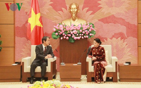 Nguyen Thi Kim Ngan reçoit l’ambassadeur du Japon au Vietnam