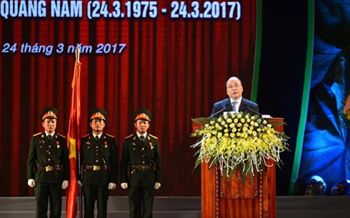 Nguyen Xuan Phuc : tout mettre en œuvre pour développer Quang Nam