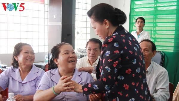 Nguyen Thi Kim Ngan rencontre l’électorat de Ninh Kieu (Can Tho)