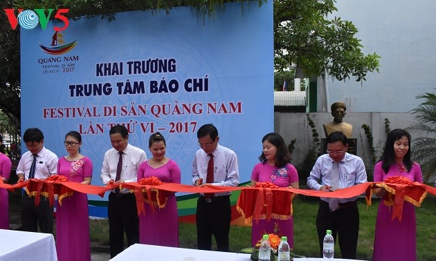 Activités au seuil du Festival des patrimoines de Quang Nam