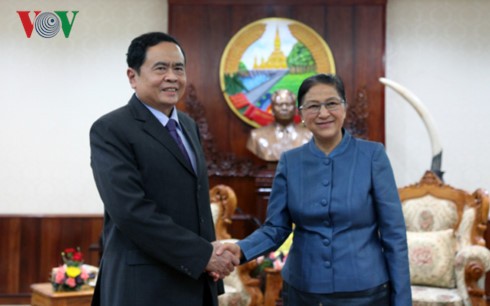 Activités de Tran Thanh Man au Laos