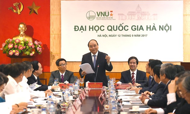 Nguyen Xuan Phuc travaille avec l’université nationale de Hanoï