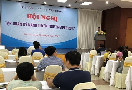 APEC 2017: Atelier de formation destiné aux journalistes  