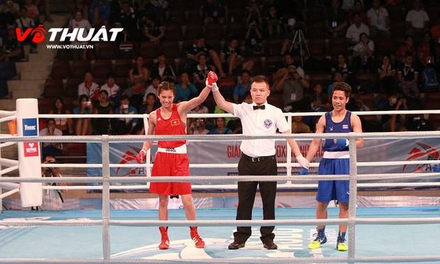 Nguyên Thi Tâm, championne d’Asie de boxe 