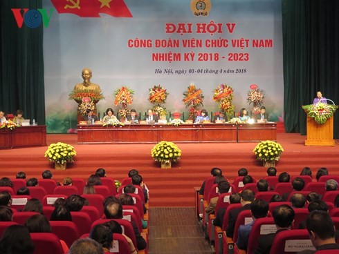 5e congrès du syndicat des employés d’Etat du Vietnam