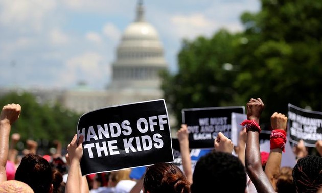 États-Unis: manifestations contre la politique migratoire de Trump