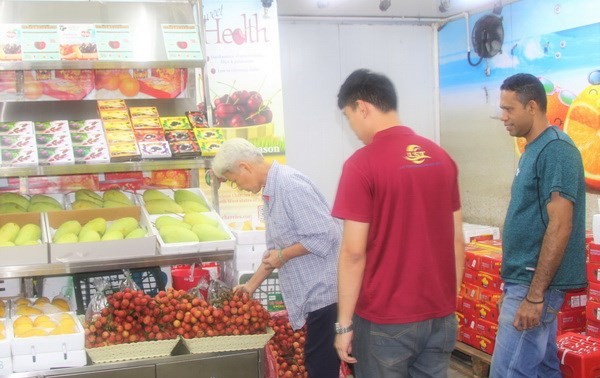 Les litchis vietnamiens sont appréciés en Malaisie