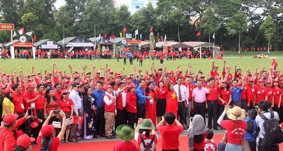 Ouverture du 5e Camp national des bénévoles et jeunes de la Croix-Rouge