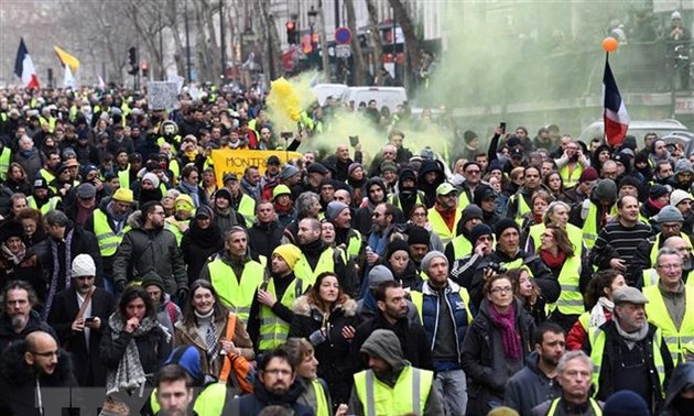 «Acte XIII» des «gilets jaunes»: des milliers de manifestants à nouveau mobilisés