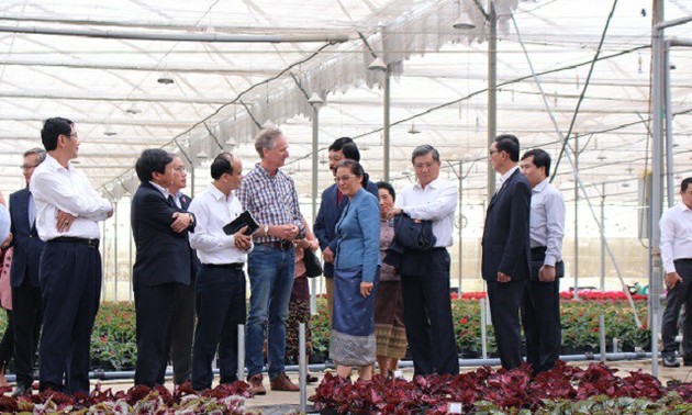 La présidente de l’Assemblée nationale laotienne à Da Lat