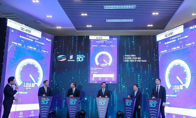 Lancement de la 5G au Vietnam