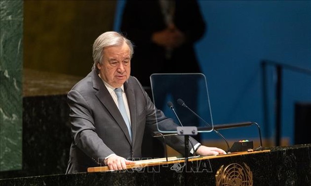 António Guterres au sommet de l'UE