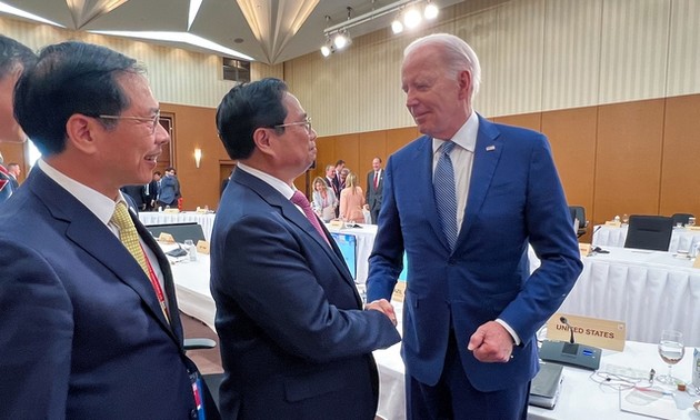 Pham Minh Chinh rencontre Joe Biden