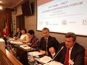 Tăng cường hợp tác kinh tế Việt Nam - Italy 