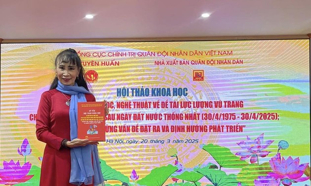 Nhà văn Hoài Hương: Đang có một khoảng trống tác phẩm đề tài chiến tranh của thế hệ cầm bút trẻ
