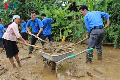 ท้องถิ่นต่างๆแก้ไขผลเสียหายจากพายุไต้ฝุ่นเตี้ยนหมู่